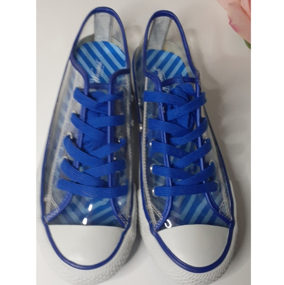 Wanted Shoes - Wanted transparent rain shoes Sneakers Size 8.5